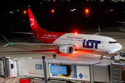 LOT Polish Airlines Boeing 737-8 MAX (SP-LVG) at  Hamburg - Fuhlsbuettel (Helmut Schmidt), Germany