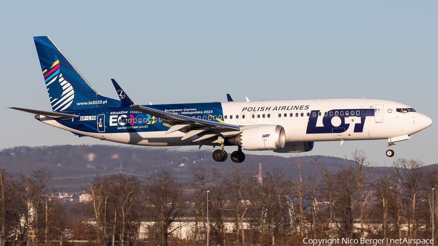 LOT Polish Airlines Boeing 737-8 MAX (SP-LVH) | Photo 610754