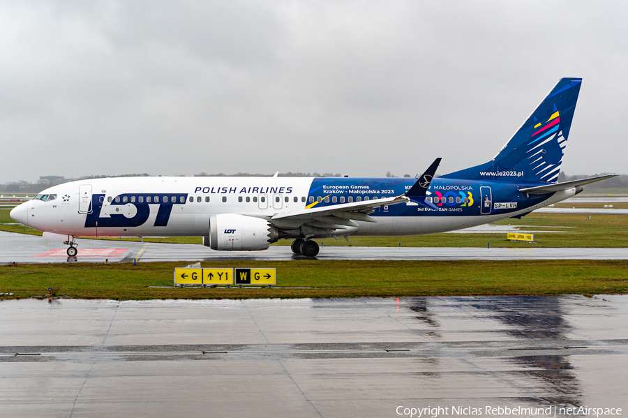 LOT Polish Airlines Boeing 737-8 MAX (SP-LVH) | Photo 604798