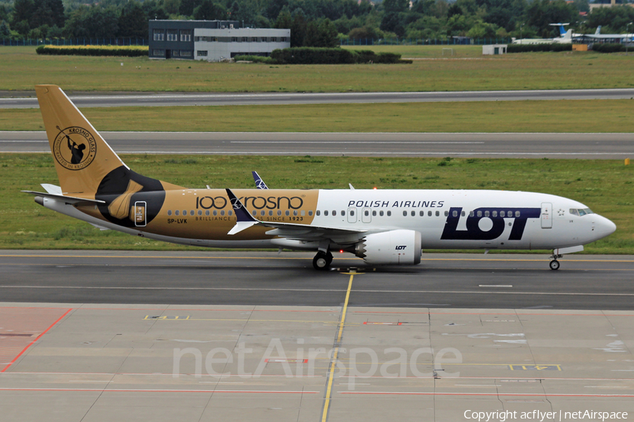LOT Polish Airlines Boeing 737-8 MAX (SP-LVK) | Photo 589026