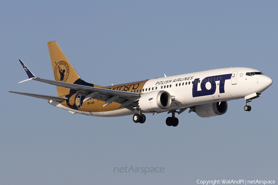 LOT Polish Airlines Boeing 737-8 MAX (SP-LVK) | Photo 605711