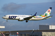 LOT Polish Airlines Boeing 737-8 MAX (SP-LVL) at  London - Heathrow, United Kingdom