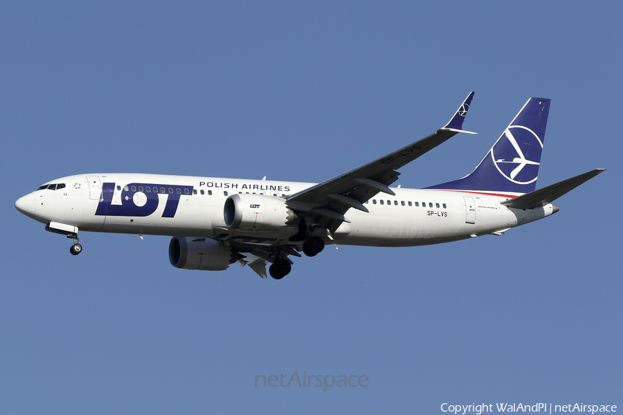 LOT Polish Airlines Boeing 737-8 MAX (SP-LVS) | Photo 673643