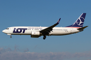 LOT Polish Airlines Boeing 737-89P (SP-LWA) at  Barcelona - El Prat, Spain