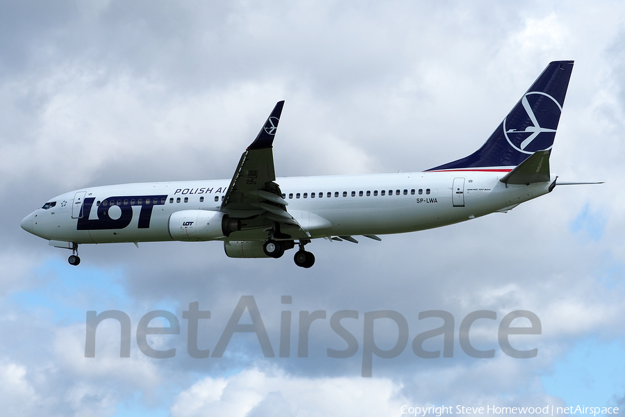 LOT Polish Airlines Boeing 737-89P (SP-LWA) | Photo 168461