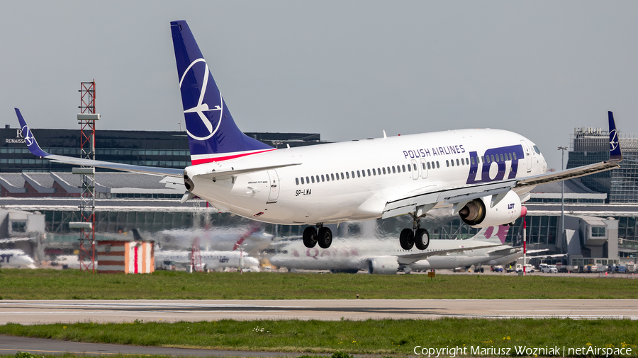 LOT Polish Airlines Boeing 737-89P (SP-LWA) | Photo 653051