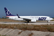 LOT Polish Airlines Boeing 737-89P (SP-LWB) at  Rhodes, Greece