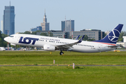 LOT Polish Airlines Boeing 737-89P (SP-LWB) at  Warsaw - Frederic Chopin International, Poland