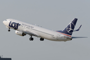 LOT Polish Airlines Boeing 737-89P (SP-LWB) at  Warsaw - Frederic Chopin International, Poland