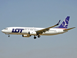 LOT Polish Airlines Boeing 737-89P (SP-LWD) at  Barcelona - El Prat, Spain