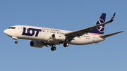LOT Polish Airlines Boeing 737-86N (SP-LWG) at  Warsaw - Frederic Chopin International, Poland
