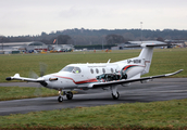 (Private) Pilatus PC-12/47E (SP-MBW) at  Bournemouth - International (Hurn), United Kingdom