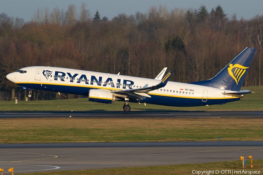 Ryanair Sun Boeing 737-8AS (SP-RKE) | Photo 372396