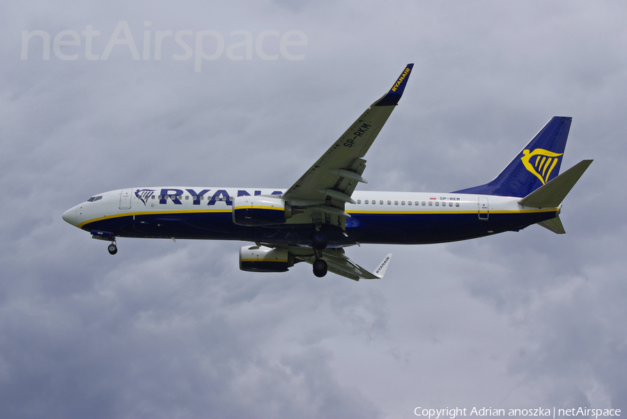 Ryanair Sun Boeing 737-8AS (SP-RKM) | Photo 400602