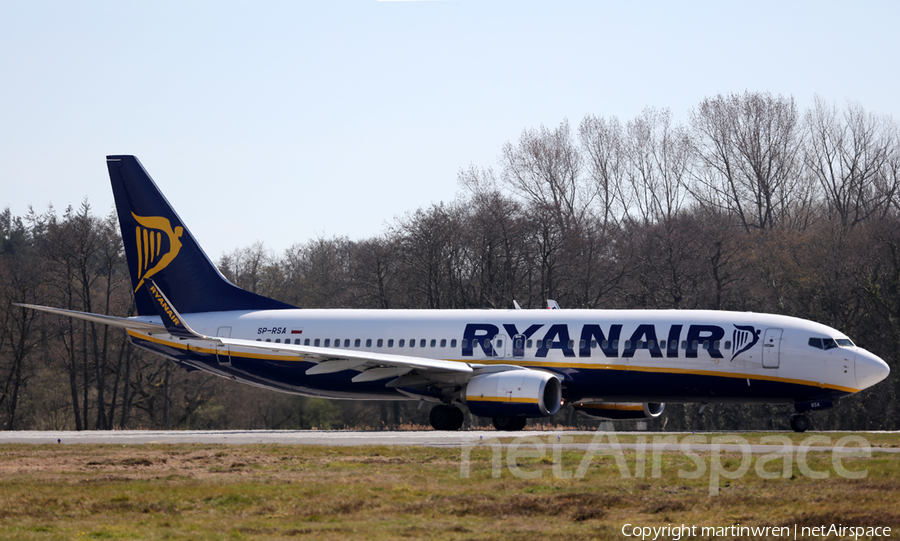 Ryanair Sun Boeing 737-8AS (SP-RSA) | Photo 310589