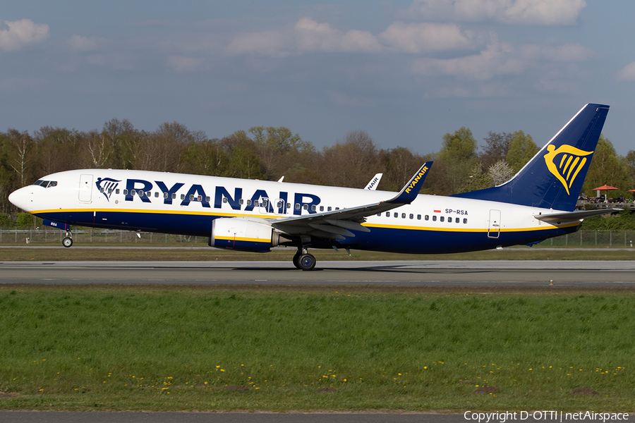 Ryanair Sun Boeing 737-8AS (SP-RSA) | Photo 505334