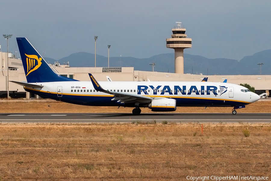 Ryanair Sun Boeing 737-8AS (SP-RSA) | Photo 266806