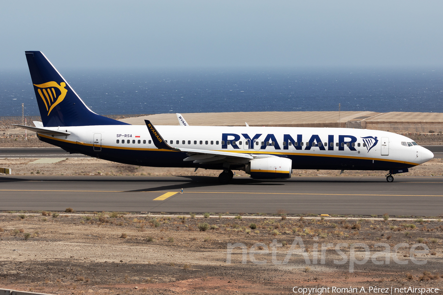 Ryanair Sun Boeing 737-8AS (SP-RSA) | Photo 521961