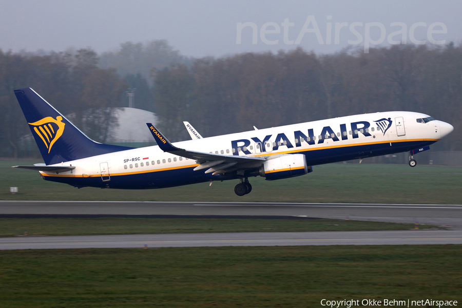 Ryanair Sun Boeing 737-8AS (SP-RSC) | Photo 312072
