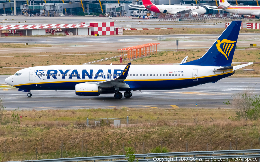 Ryanair Sun Boeing 737-8AS (SP-RSK) | Photo 336326