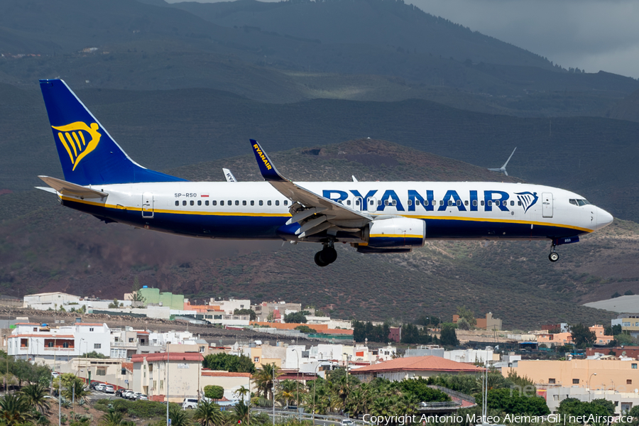 Ryanair Boeing 737-8AS (SP-RSO) | Photo 626106