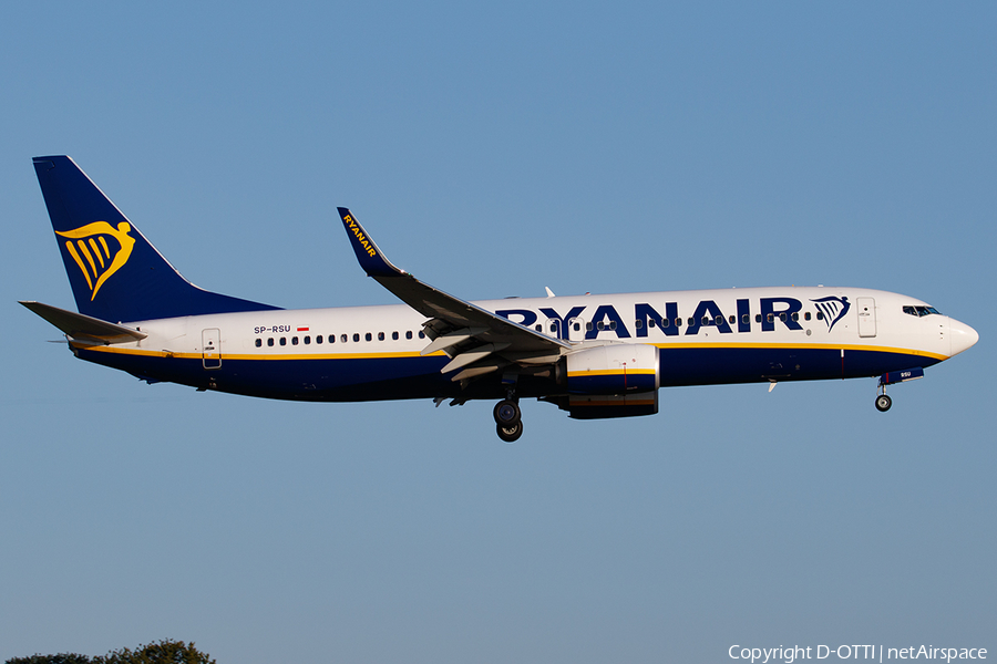 Ryanair Sun Boeing 737-8AS (SP-RSU) | Photo 470573