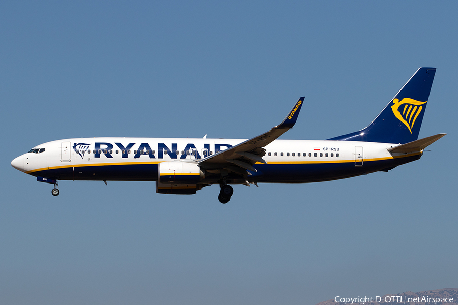 Ryanair Sun Boeing 737-8AS (SP-RSU) | Photo 356134