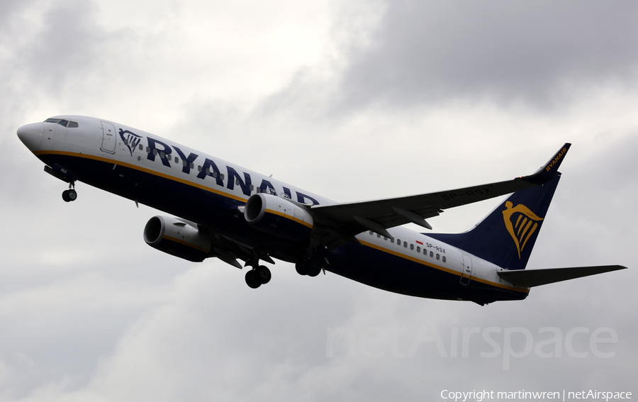 Ryanair Sun Boeing 737-8AS (SP-RSX) | Photo 354031