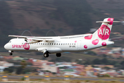 SprintAir ATR 72-202(F) (SP-SPE) at  Tenerife Norte - Los Rodeos, Spain