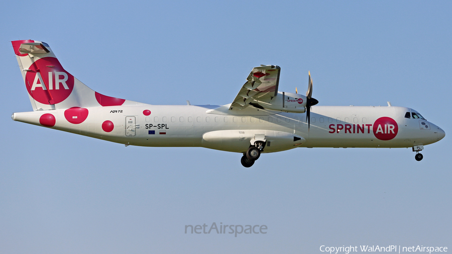SprintAir ATR 72-500(F) (SP-SPL) | Photo 454540