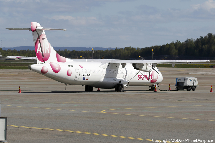 SprintAir ATR 72-500(F) (SP-SPN) | Photo 679388