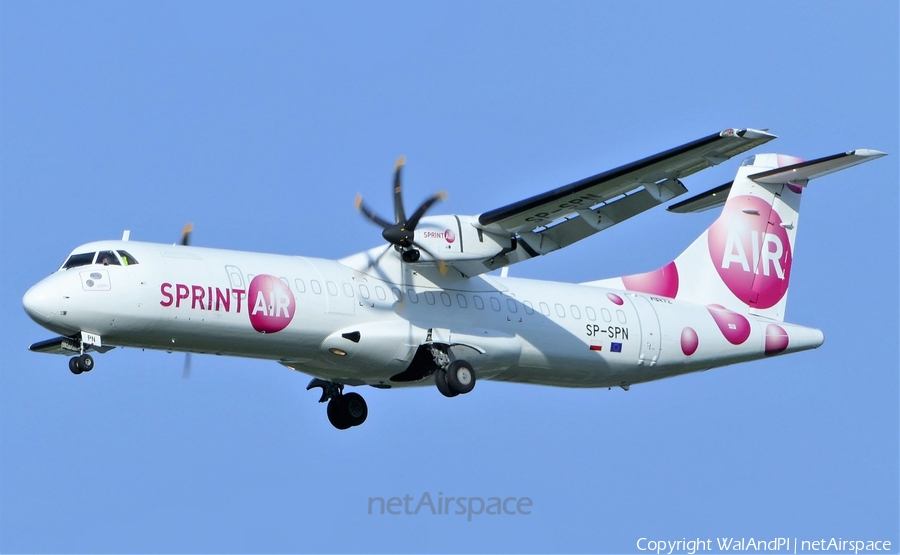SprintAir ATR 72-500(F) (SP-SPN) | Photo 449671