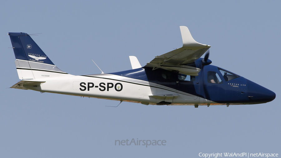 Ventum Air Flight Academy Tecnam P2006T (SP-SPO) | Photo 569428