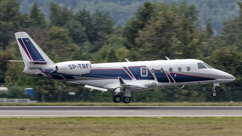 (Private) Gulfstream G150 (SP-TBF) at  Gdansk - Lech Walesa, Poland