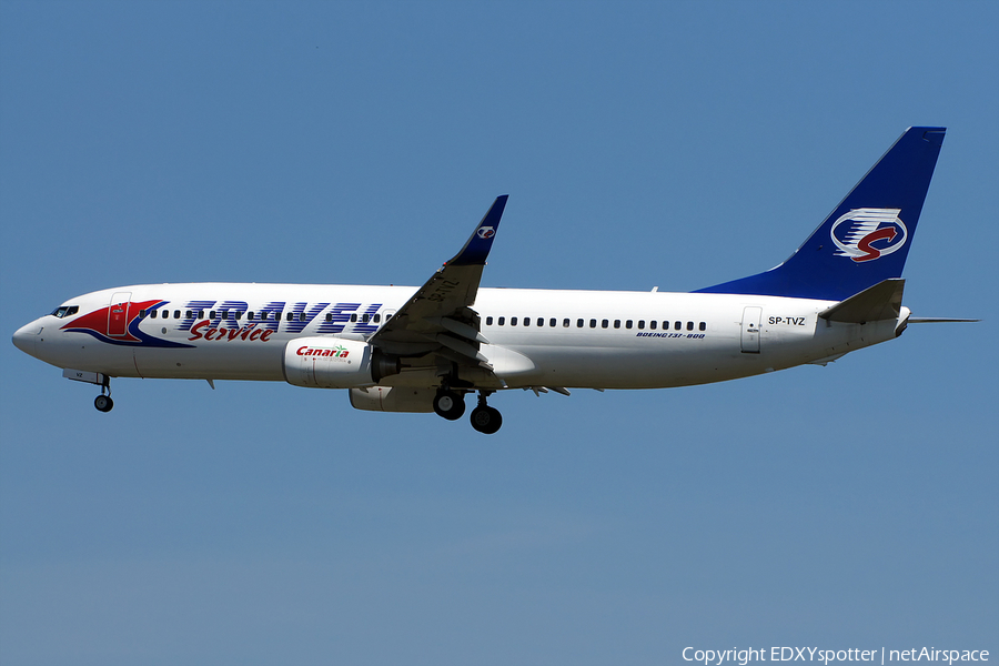 Travel Service Poland Boeing 737-8BK (SP-TVZ) | Photo 276264