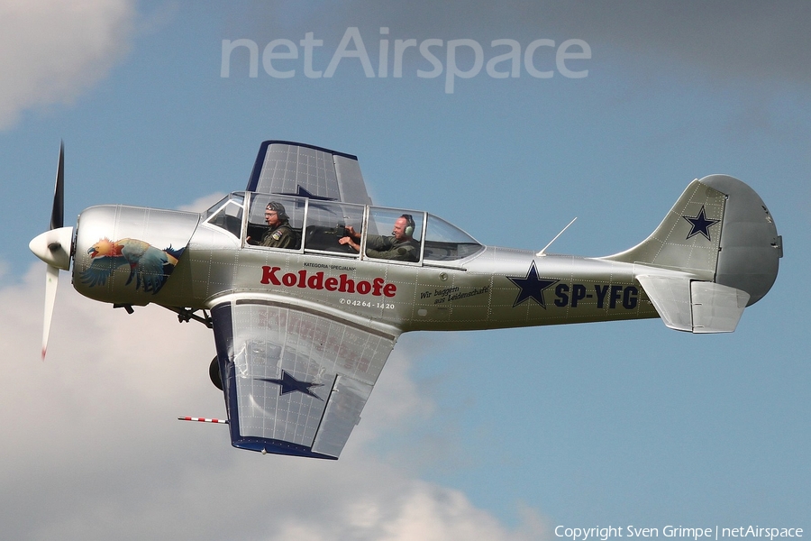 (Private) Yakovlev Yak-52 (SP-YFG) | Photo 187291