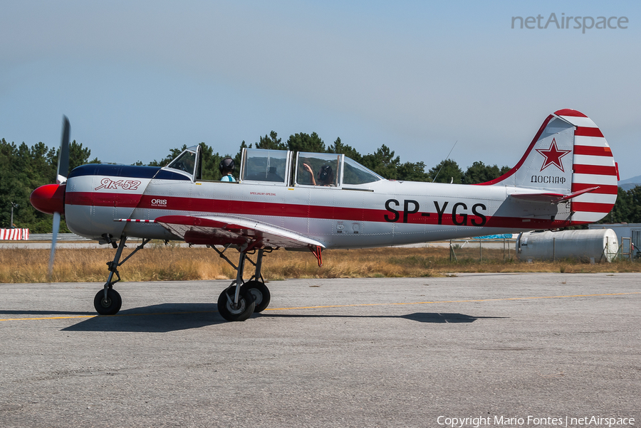 (Private) Yakovlev Yak-52 (SP-YGS) | Photo 271872