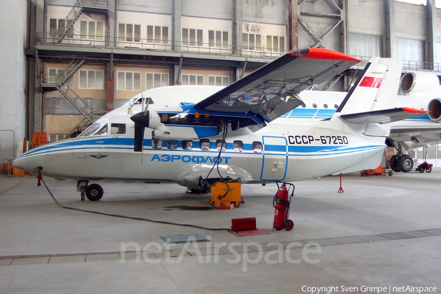 Aeroflot - Soviet Airlines Let L-410MU Turbolet (SSSR-67250) | Photo 246680