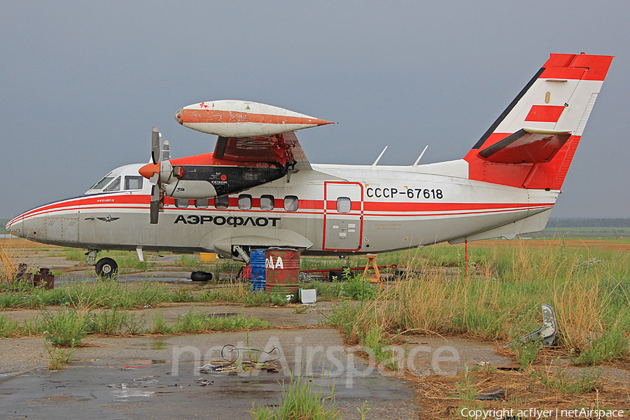 Aeroflot - Soviet Airlines Let L-410UVP-E Turbolet (SSSR-67618) | Photo 393212