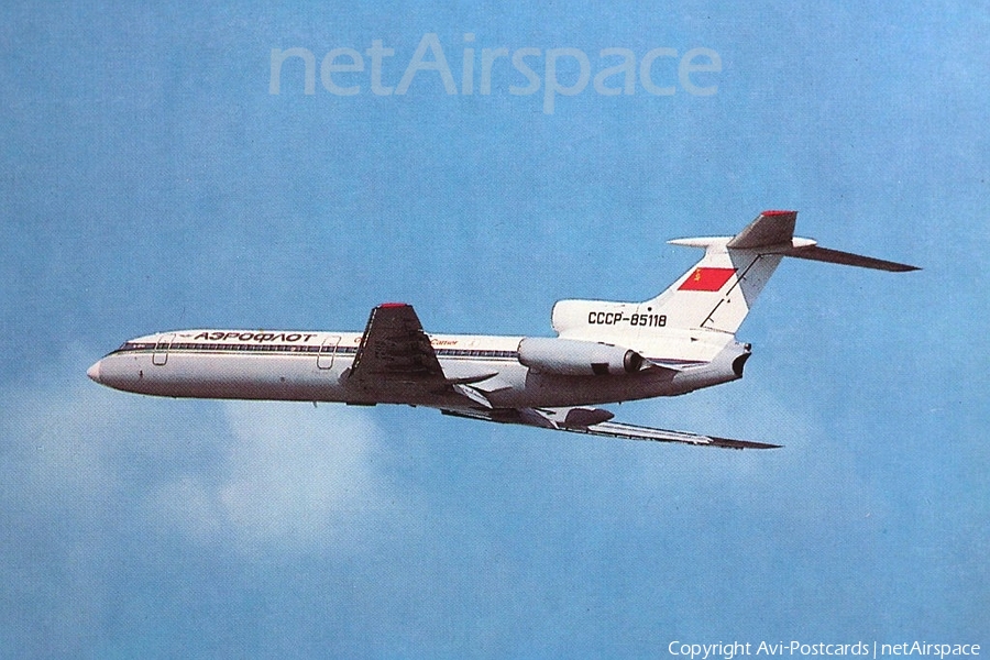 Aeroflot - Soviet Airlines Tupolev Tu-154A (SSSR-85118) | Photo 69040