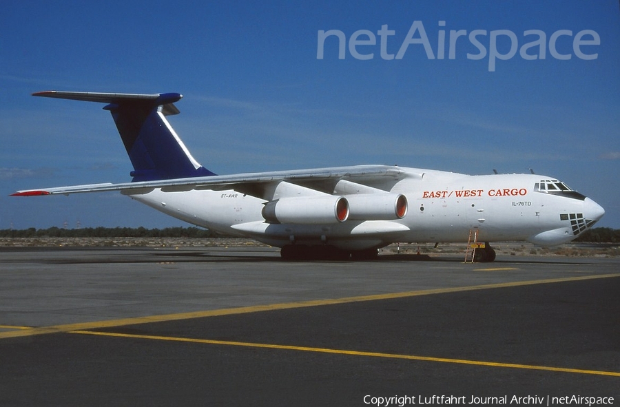 East-West Cargo Airlines Ilyushin Il-76TD (ST-AWR) | Photo 404321