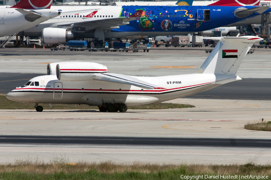 Sudanese Government Antonov An-72-100D (ST-PRM) | Photo 494842