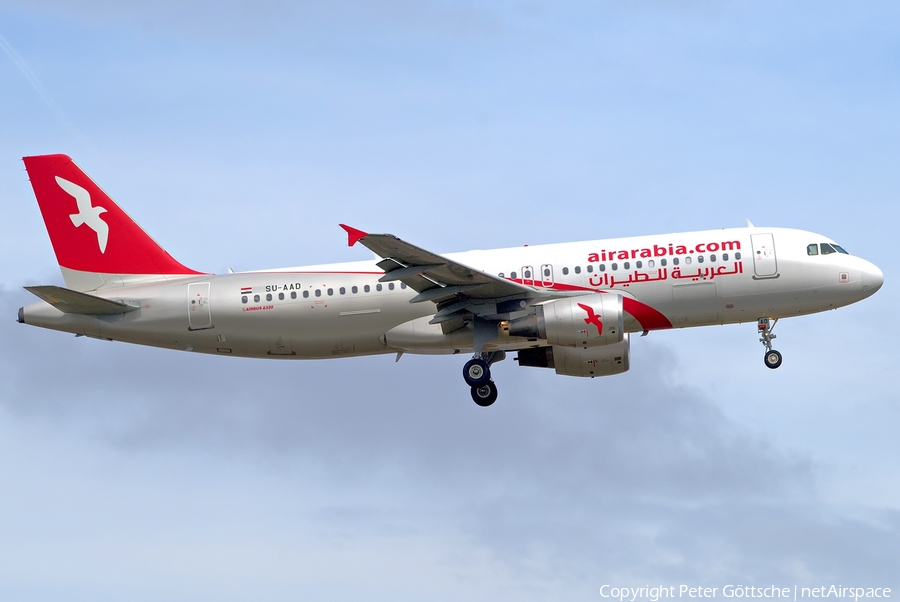 Air Arabia Egypt Airbus A320-214 (SU-AAD) | Photo 226980