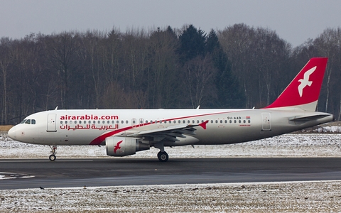 Air Arabia Egypt Airbus A320-214 (SU-AAD) at  Hamburg - Fuhlsbuettel (Helmut Schmidt), Germany