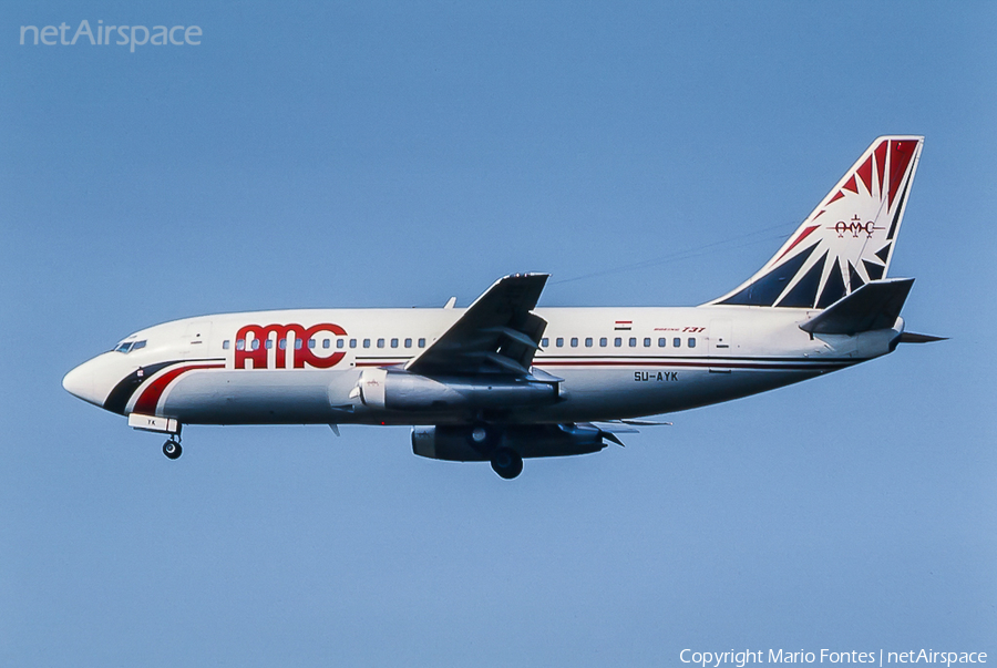AMC Airlines Boeing 737-266(Adv) (SU-AYK) | Photo 110458