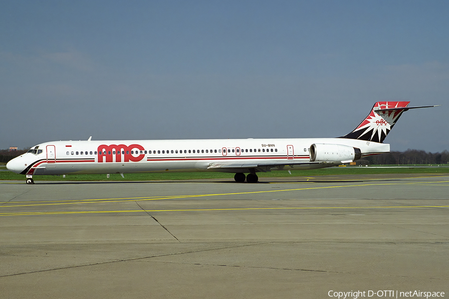 AMC Airlines McDonnell Douglas MD-90-30 (SU-BNN) | Photo 578457