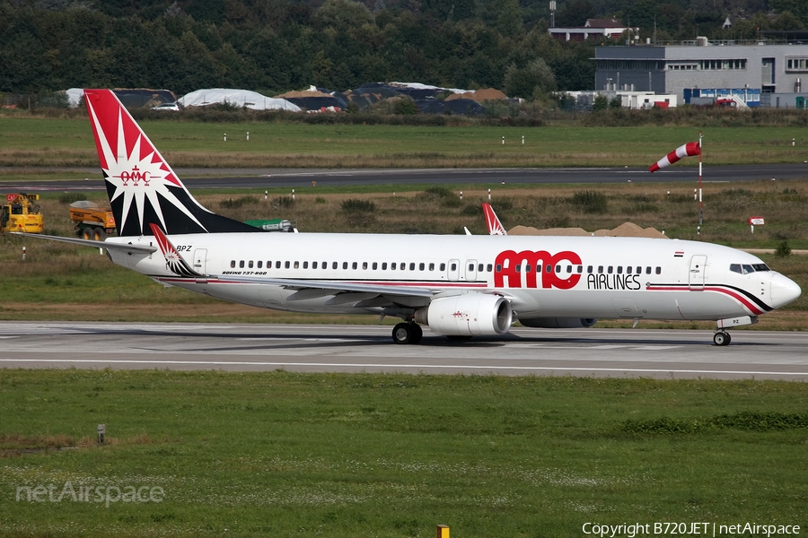 AMC Airlines Boeing 737-86N (SU-BPZ) | Photo 119277