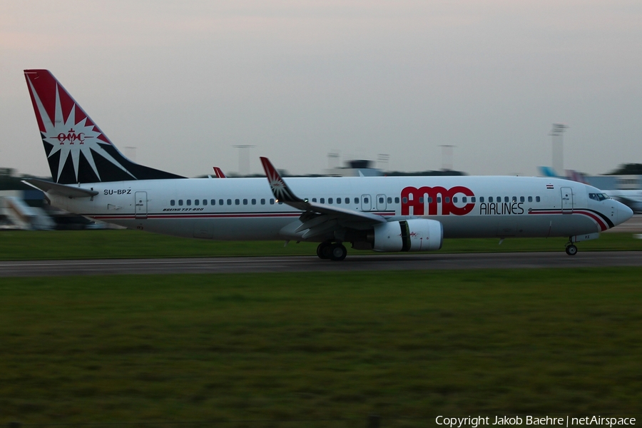 AMC Airlines Boeing 737-86N (SU-BPZ) | Photo 183636