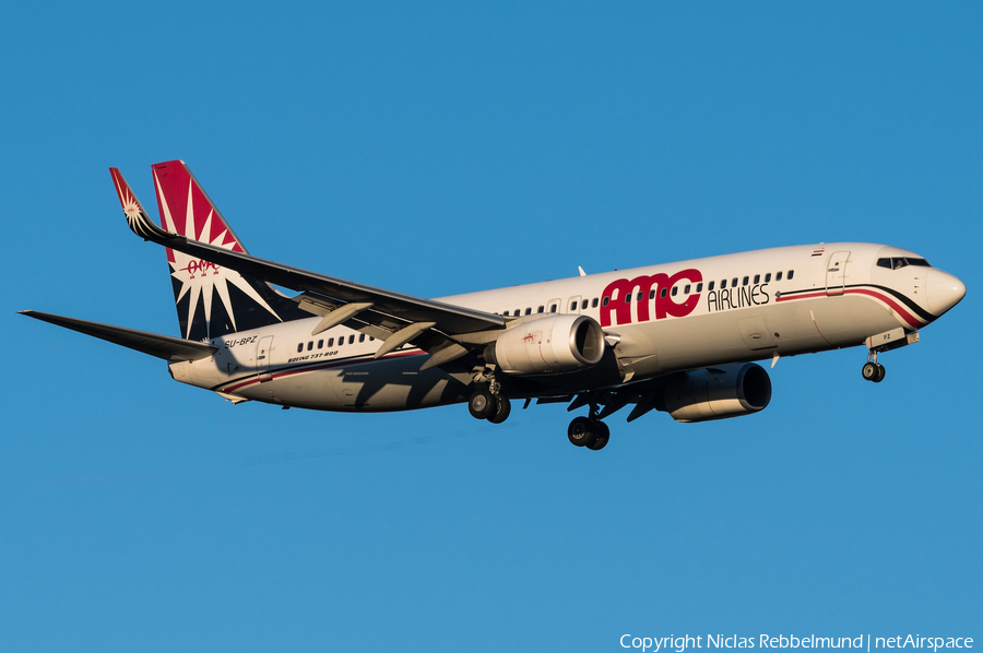 AMC Airlines Boeing 737-86N (SU-BPZ) | Photo 267912