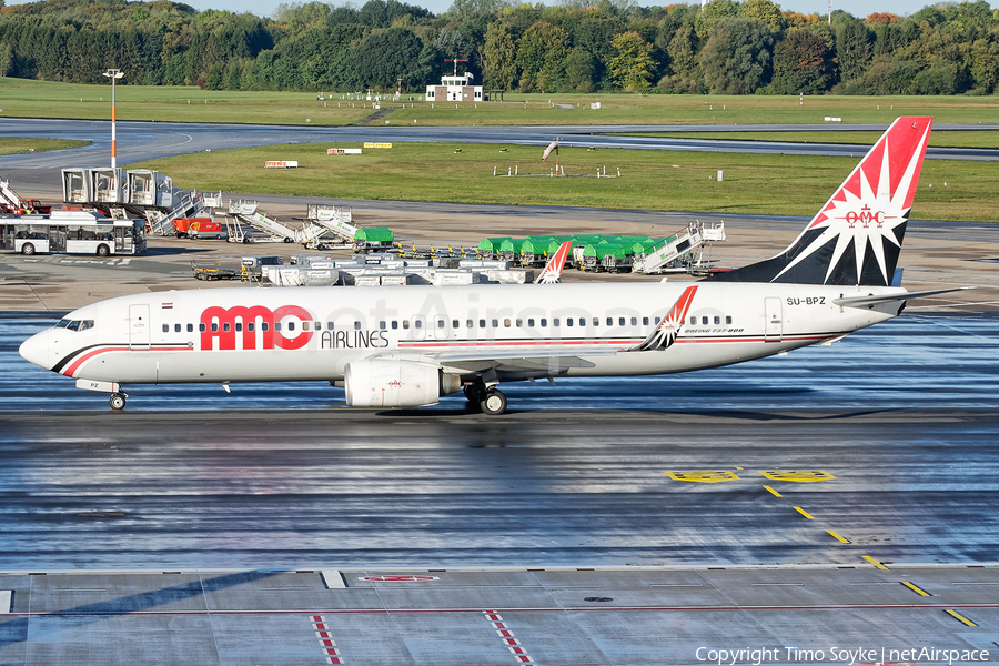 AMC Airlines Boeing 737-86N (SU-BPZ) | Photo 267955